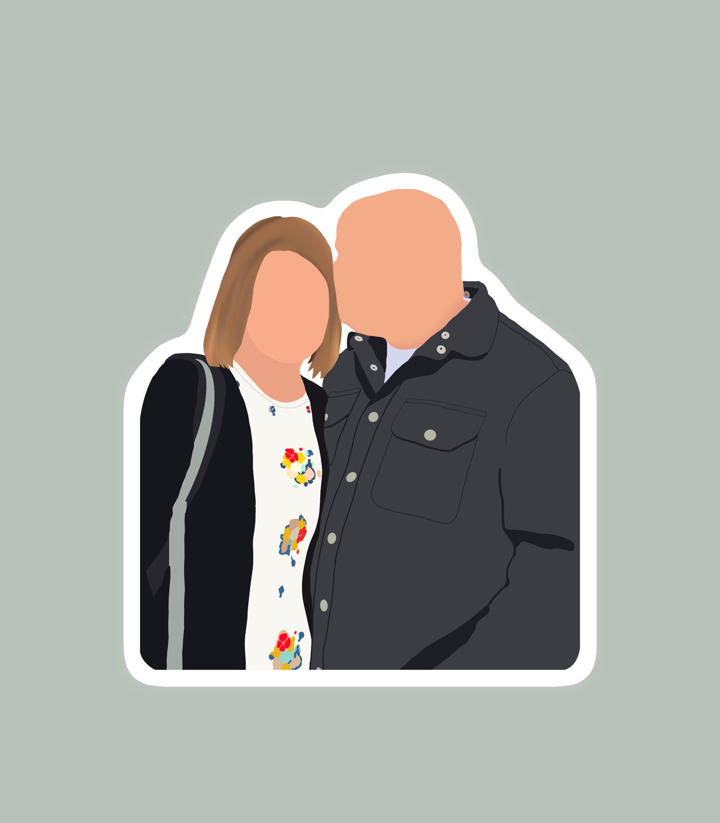 Custom Portrait Sticker