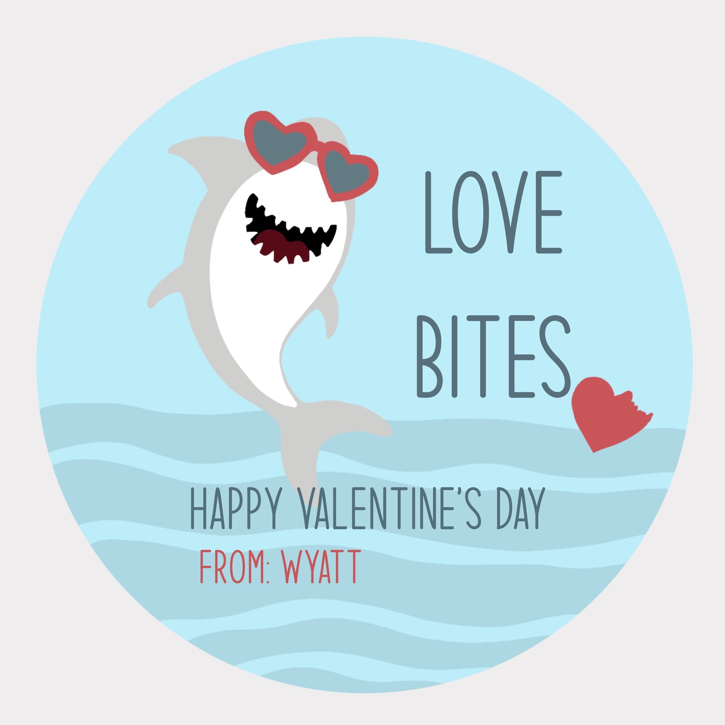 Valentines Labels