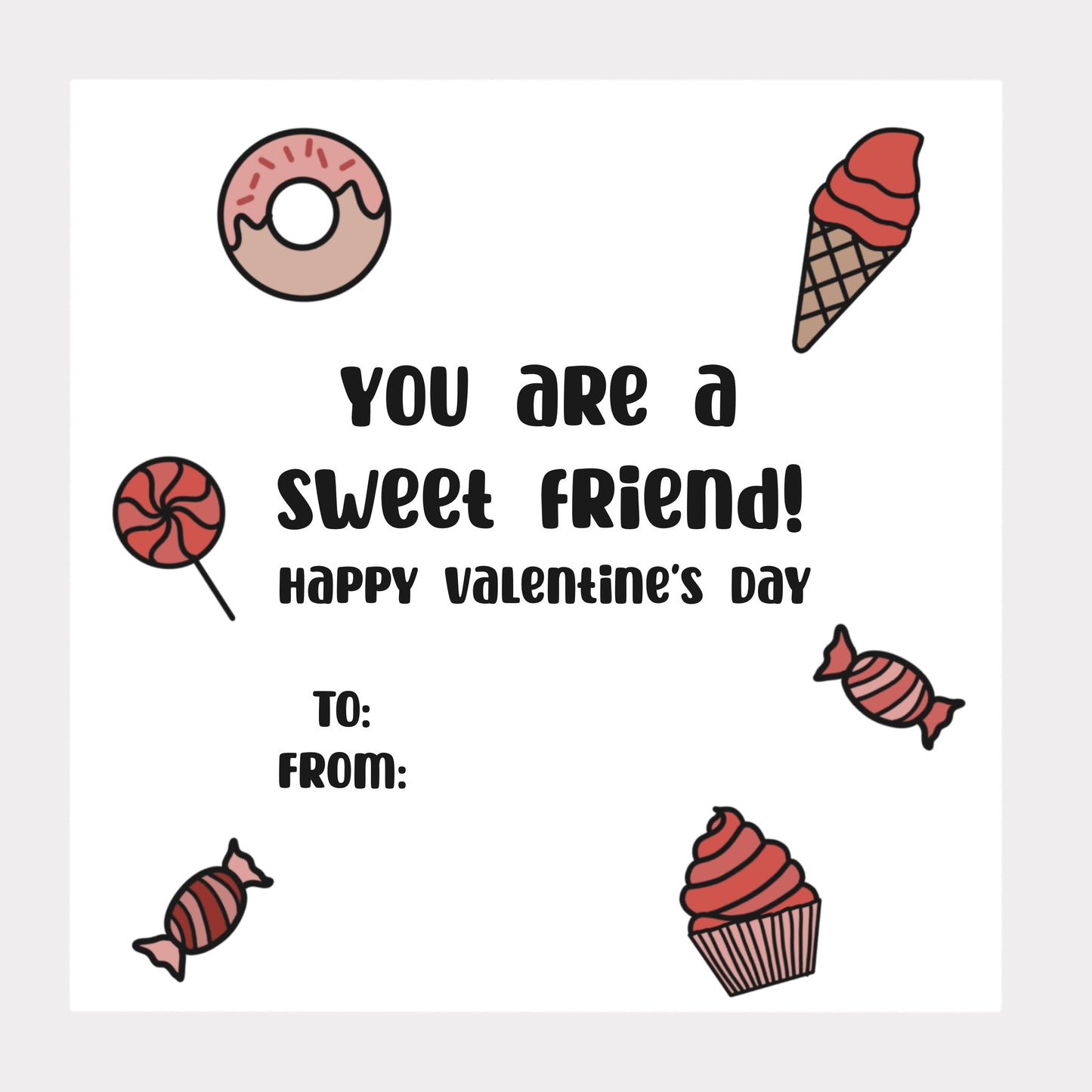 Valentines Labels