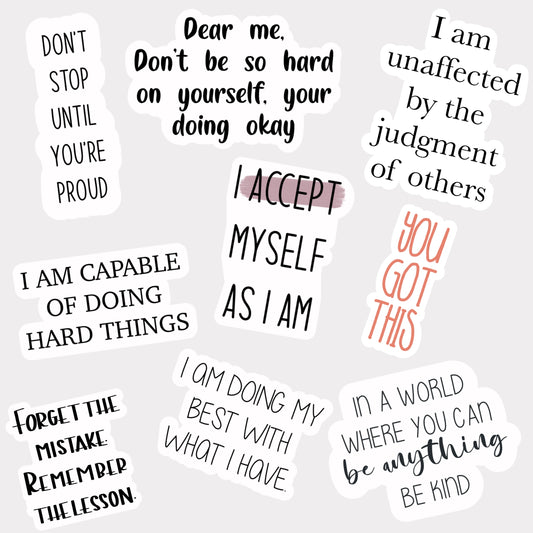 Affirmation Stickers