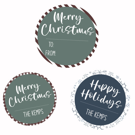 Christmas Labels