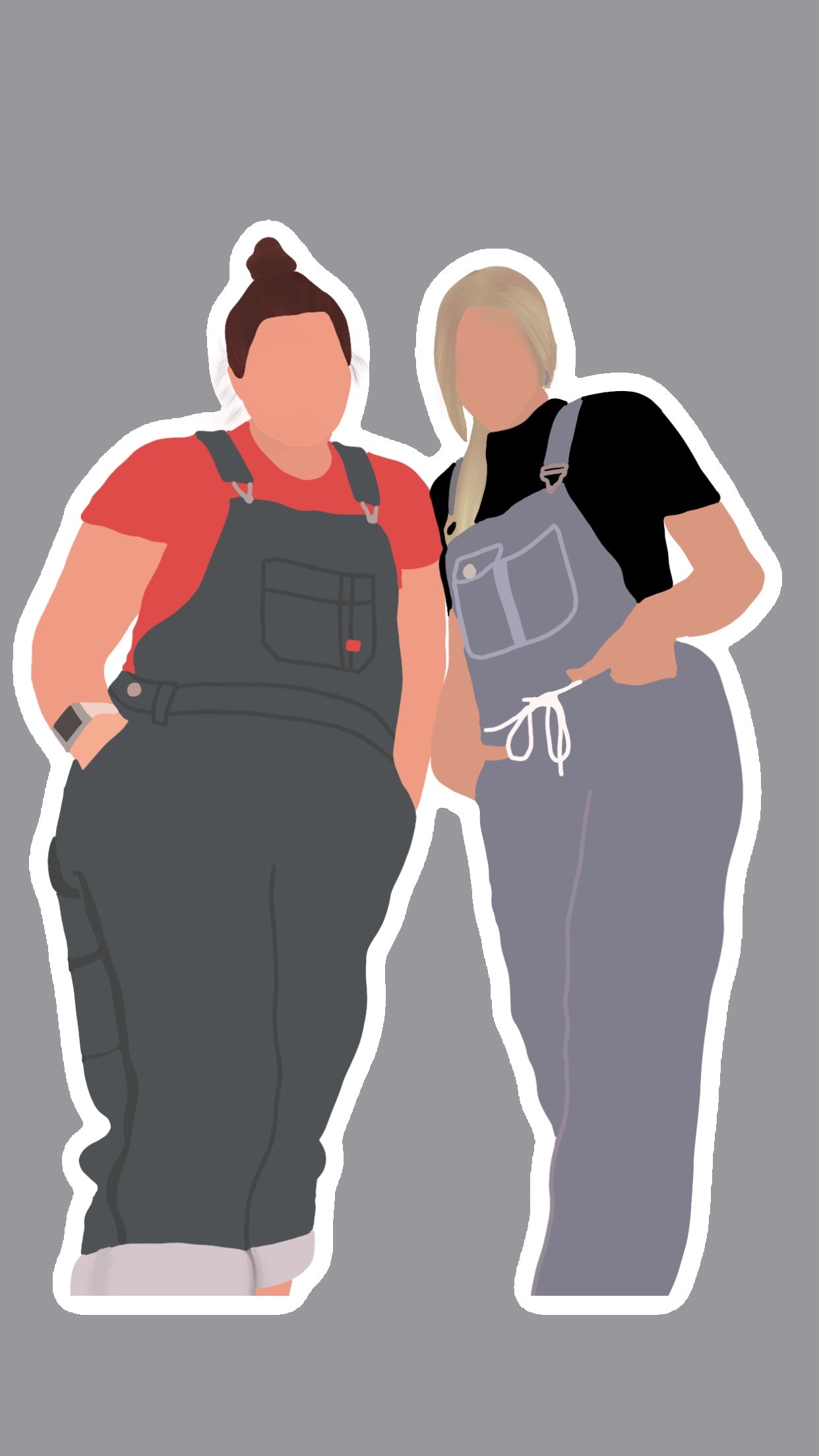 Custom Portrait Sticker