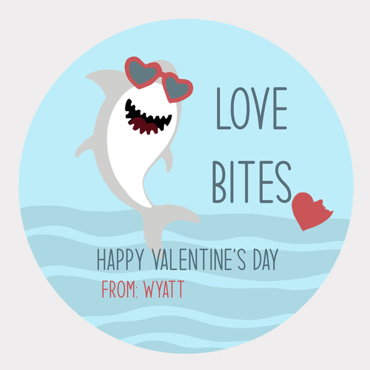 Valentines Labels
