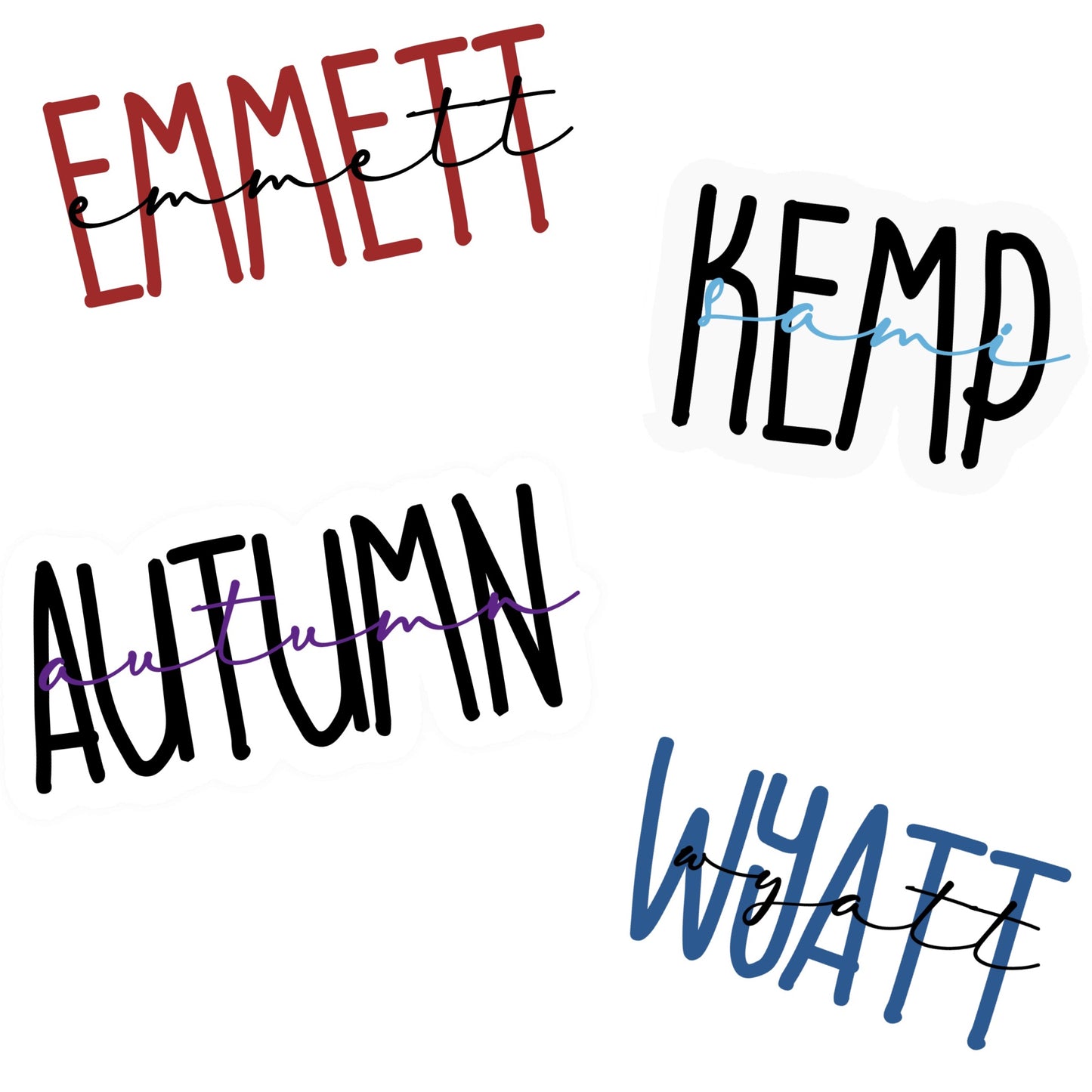 Name Stickers