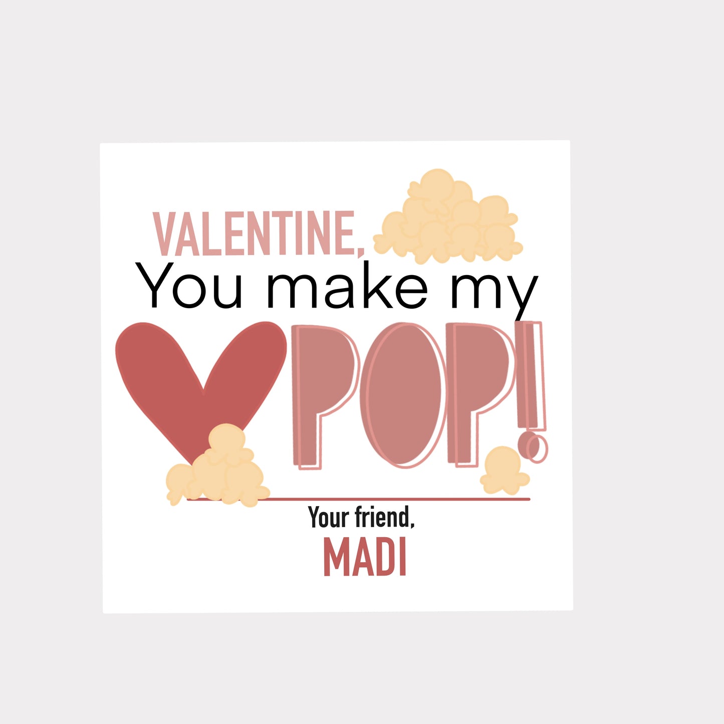 Valentines Labels