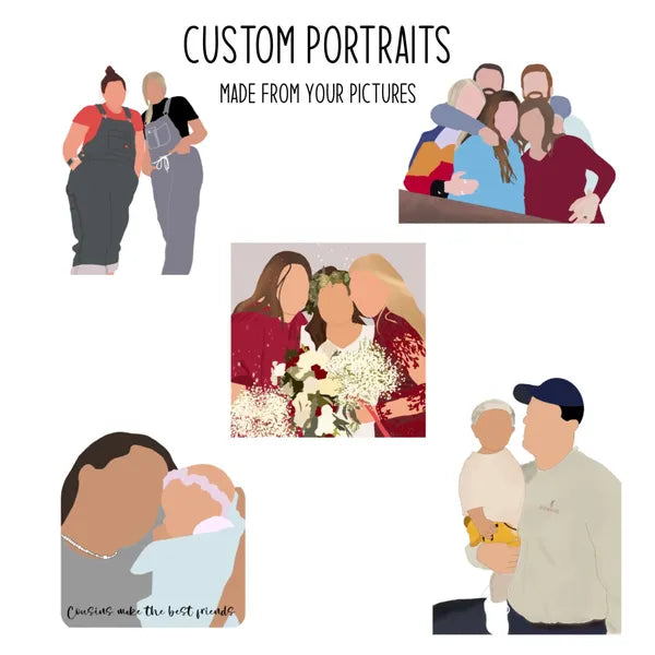 Custom Portrait Sticker